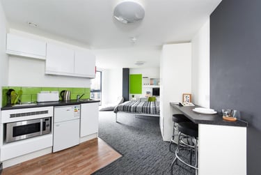 1 bed studio, Pitt St, Newcastle Upon Tyne, Newcastle, NE45SU - Image 6